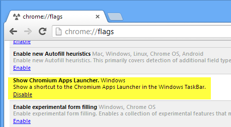 mac os launcher for chrome